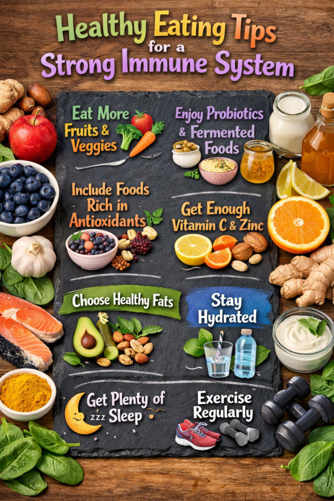 Healthy Eating Tips for a Strong Immune System