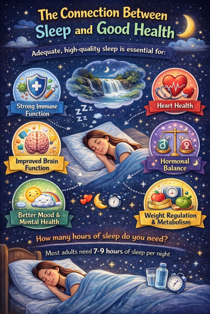 The Connection Between Sleep and Good Health
