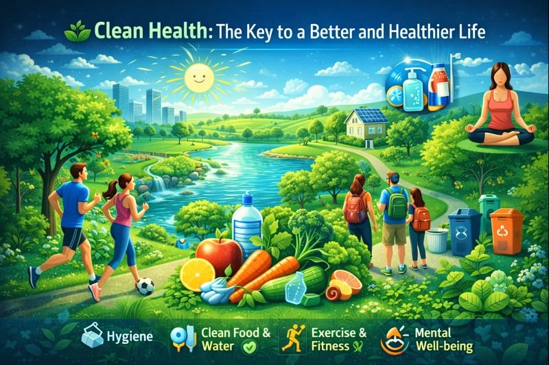 🌿 Clean Health: The Key to a Better and Healthier Life