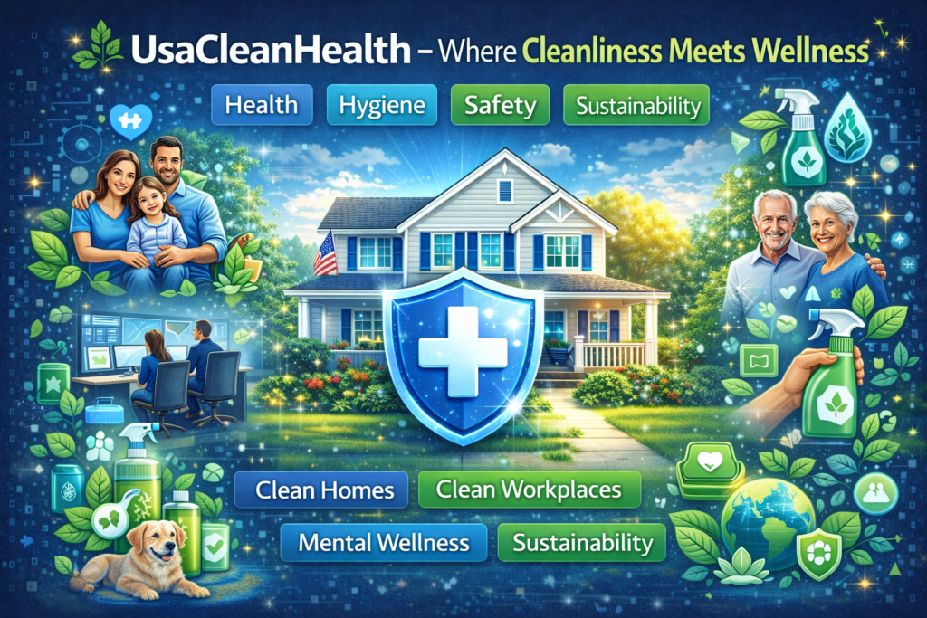 🌿✨ UsaCleanHealth – Where Cleanliness Meets Wellness