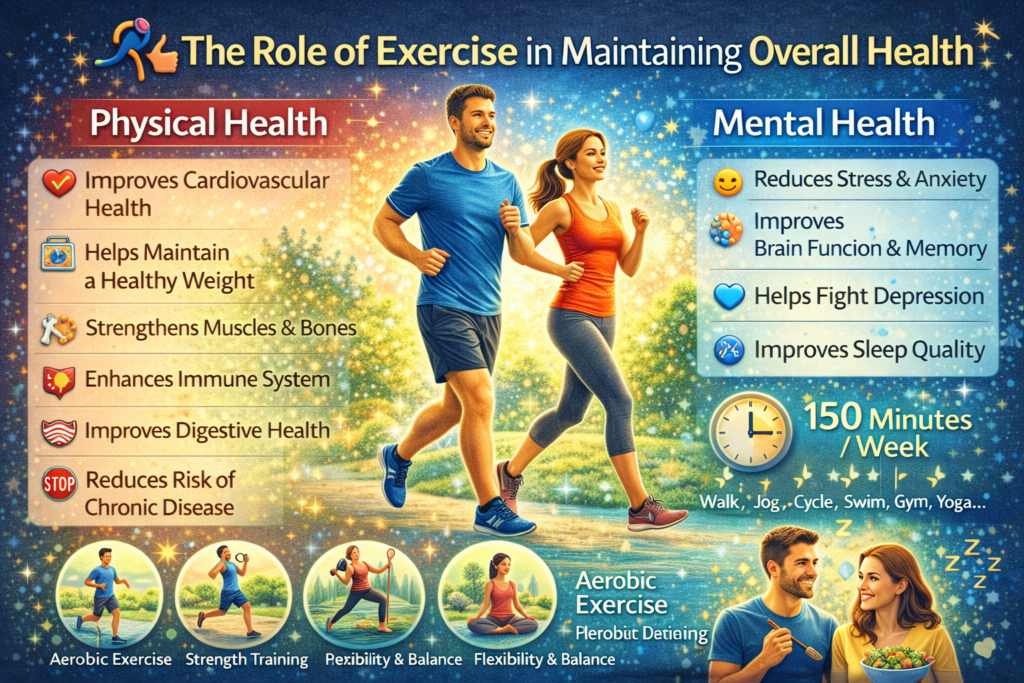 🏃‍♂️💪 The Role of Exercise in Maintaining Overall Health]